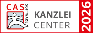 CAS Kanzlei Center Logo Web Kanzlei Center-Logo 2026 der CAS Software AG
